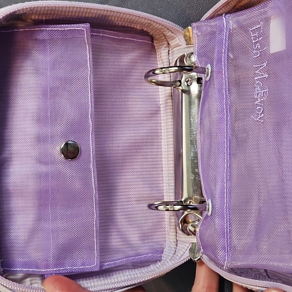 TRISH MCEvoy MAKE-UP CASE IN LAVANDER - Picture 5 of 10